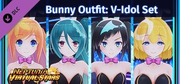Neptunia Virtual Stars Bunny Outfit V Idol Set - PC