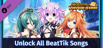 Neptunia Virtual Stars Unlock All BeatTik Songs - PC