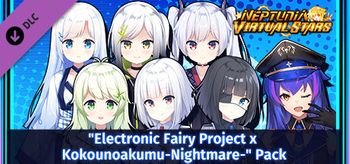 Neptunia Virtual Stars Electronic Fairy Project x Kokounoakumu Nightmare Pack - PC