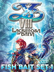 Ys VIII Lacrimosa of DANA - Fish Bait Set 1 - PC