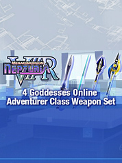 Megadimension Neptunia VIIR - 4 Goddesses Online Adventurer Class Weapon Set - PC