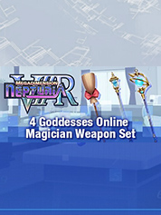 Megadimension Neptunia VIIR - 4 Goddesses Online Magician Weapon Set - PC