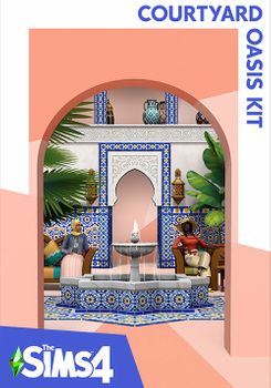 The Sims 4 Courtyard Oasis Kit - Mac